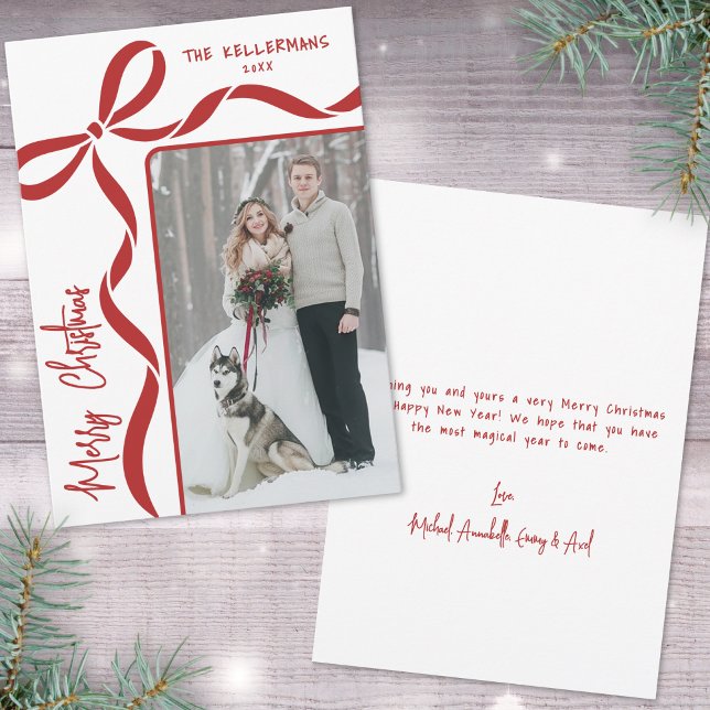 Hand Drawn Whimsical Merry Christmas Holiday Card (Hand Drawn Whimsical Merry Christmas Holiday Card)