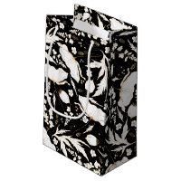 Hand-drawn Wildflowers Elegant Modern Gold