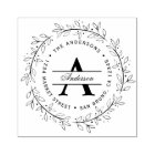 Hand-drawn Wreath | Custom Initial Return Address