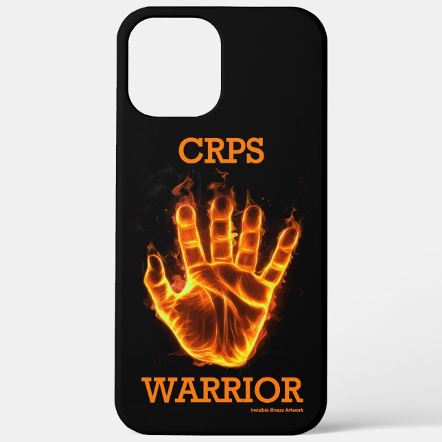 Hand/Flames...CRPS Case-Mate iPhone Case (Back)