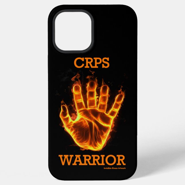 Hand/Flames...CRPS iPhone Case (Back)