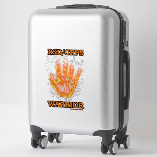 Hand/Flames...RSD/CRPS (Suitcase)