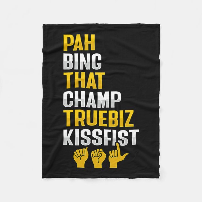 Hand Gesture Deaf Hearing Loss Awareness 8  Fleece Blanket (Front)