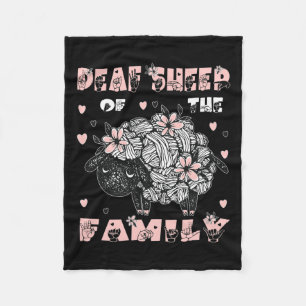 Hand Gesture Hand Sign Language Hearing Loss Aware Fleece Blanket