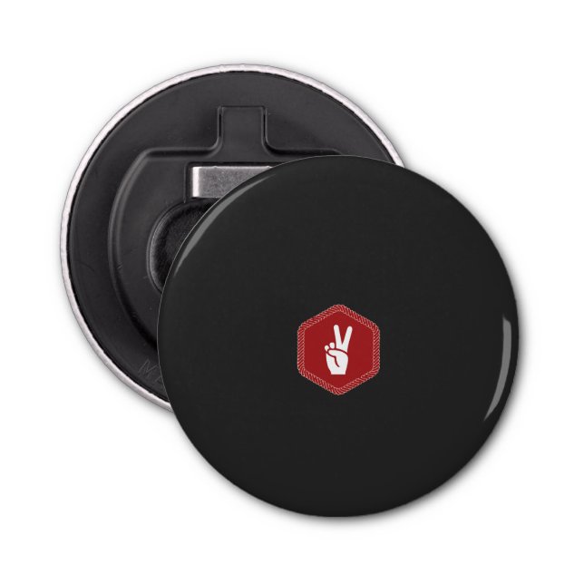 hand, gesture, thumb, font, red, wrist, nail, mage bottle opener (Front)