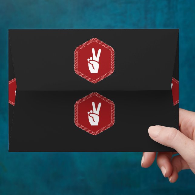 hand, gesture, thumb, font, red, wrist, nail, mage envelope (Hand)