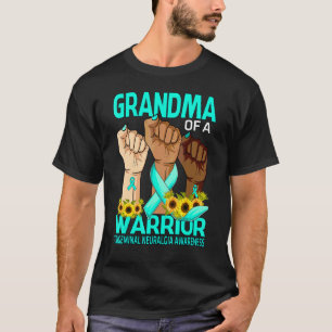 Hand Grandma Of A Warrior Trigeminal Neuralgia Awa T-Shirt