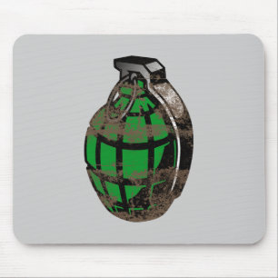 Hand Grenade Mouse Pad