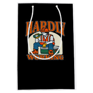 Hand Heart Skeleton Bone Spooky Girls Women Teens Medium Gift Bag