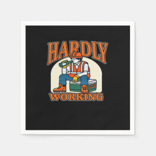 Hand Heart Skeleton Bone Spooky Girls Women Teens  Napkin