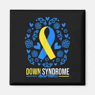 Hand Heart World Down Syndrome Costume March 21 Magnet