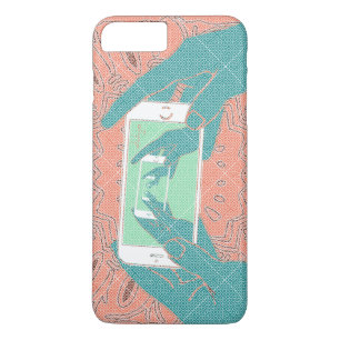 Hand Holding Cell Phone iPhone 8 Plus/7 Plus Case