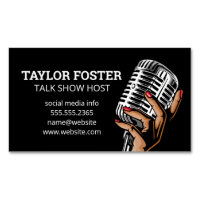 Hand Holding Microphone | Singer | Radio Host
