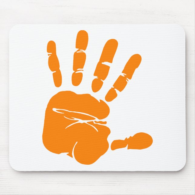 Hand impression mouse pad (Front)