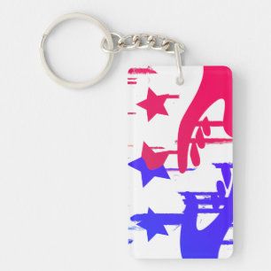 Hand in Hand - A Colourful Pact for Change Key Ring