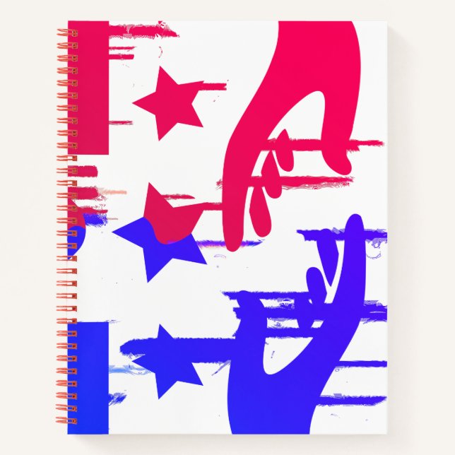 Hand in Hand - A Colourful Pact for Change Notebook (Front)