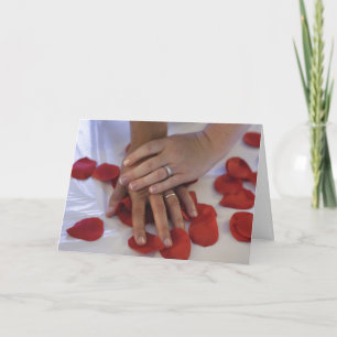 Hand In Hand Valentines card