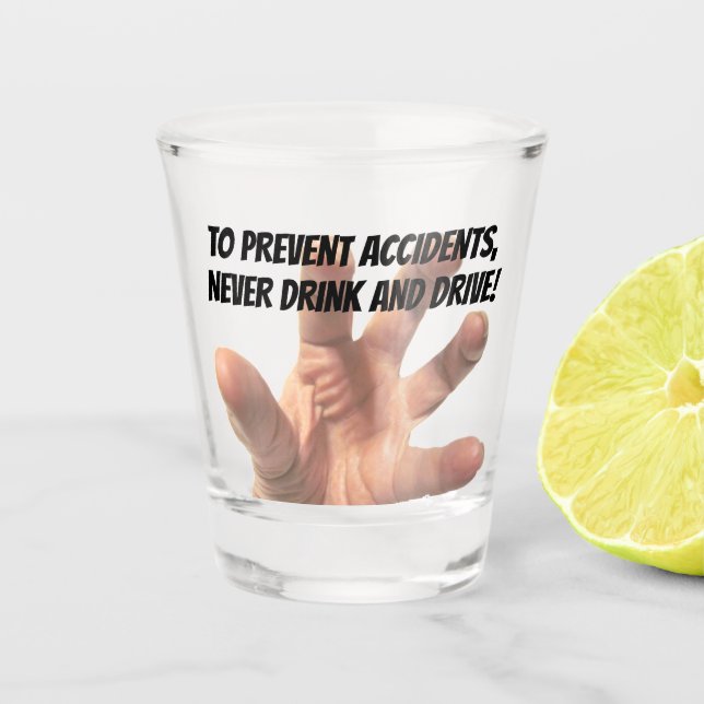 Hand in the Shot Glass  (Front)