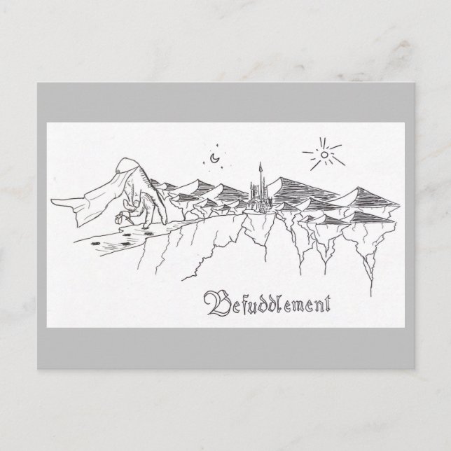 Hand Knight Postcard (Front)