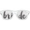 Hand Lettered Bride Swag Party Glasses