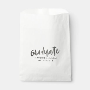 Hand Lettered Graduate Favour Bag
