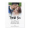 Hand Lettered Overlay Thank You Wedding Photo