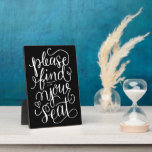 Hand Lettered Please Find Your Seat Sign Plaque<br><div class="desc"></div>