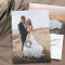 Hand Lettered Script with Heart Photos Wedding