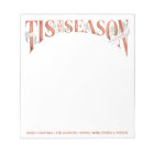 Hand-Lettered Tis The Season Christmas