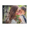 Hand Lettered Typography Photo Save the Date