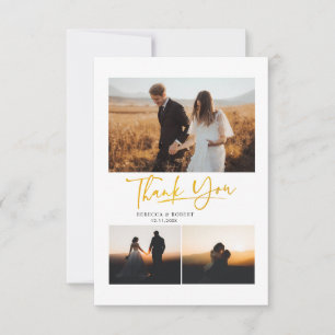 Hand-Lettered Wedding Day Photos Thank You