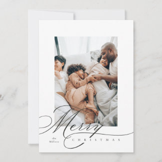 Hand Lettering Merry Holiday Card