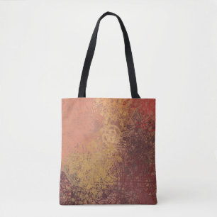 Hand made art. Colourful texture. Modern artwork. Tote Bag