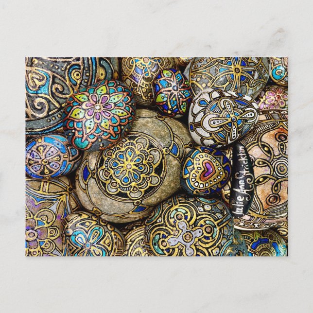 Hand Made Rocks! Postcard (Front)