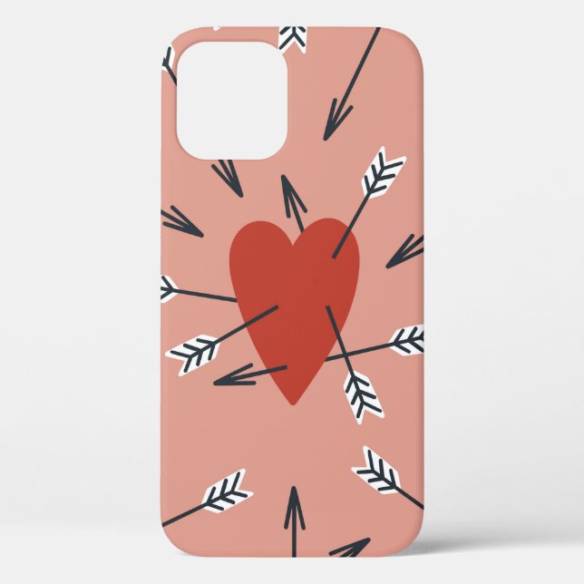 Hand made seamless pattern with flat illustrations Case-Mate iPhone case (Back)