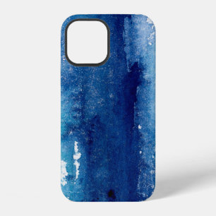 hand made shabby abstract background with watercol iPhone 12 case