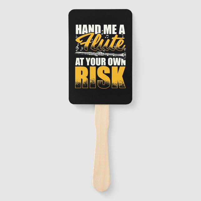 Hand Me Flutes Fan (Front)