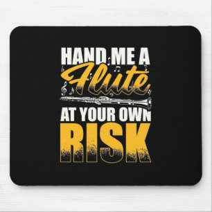 Hand Me Flutes Mouse Pad
