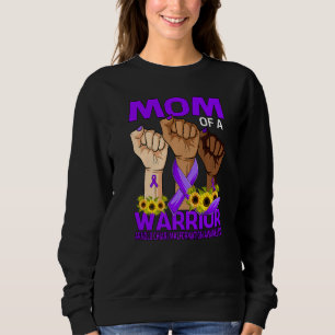 Hand Mum Of A Warrior Arnold Chiari Malformation Sweatshirt