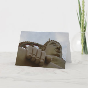 hand of buddha thank you card
