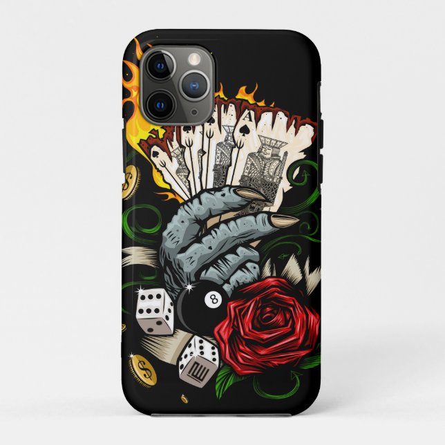 Hand Of Cards Case-Mate iPhone Case (Back)