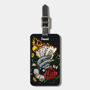 Hand Of Cards Luggage Tag