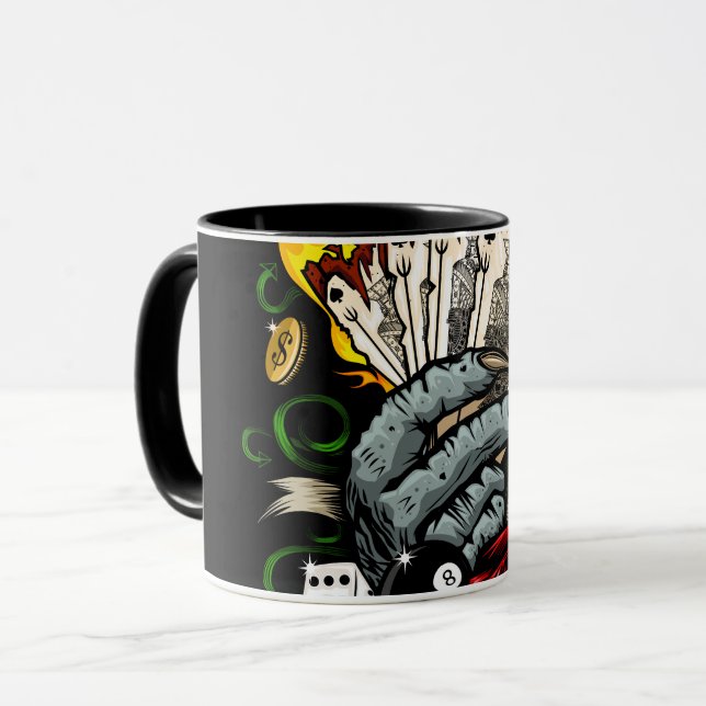 Hand Of Cards Mug (Front Left)