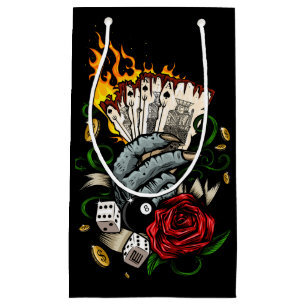 Hand Of Cards Small Gift Bag
