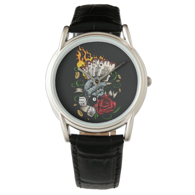 Hand Of Cards Watch (Front)