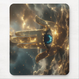 HAND OF FATIMA – HAND OF HAMSA – ZEN BUDDHISM MOUSE PAD