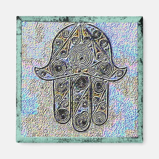 Hand of Fatima Magnet (Front)