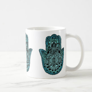 Hand of Fatima White Mug