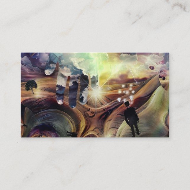 Hand of God Business Card (Front)