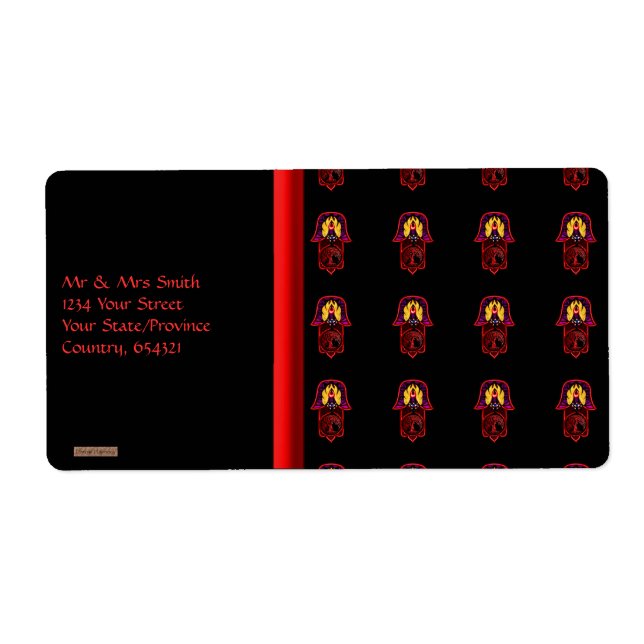 Hand of Hamsa feat: Tree of Life 3 (Front)